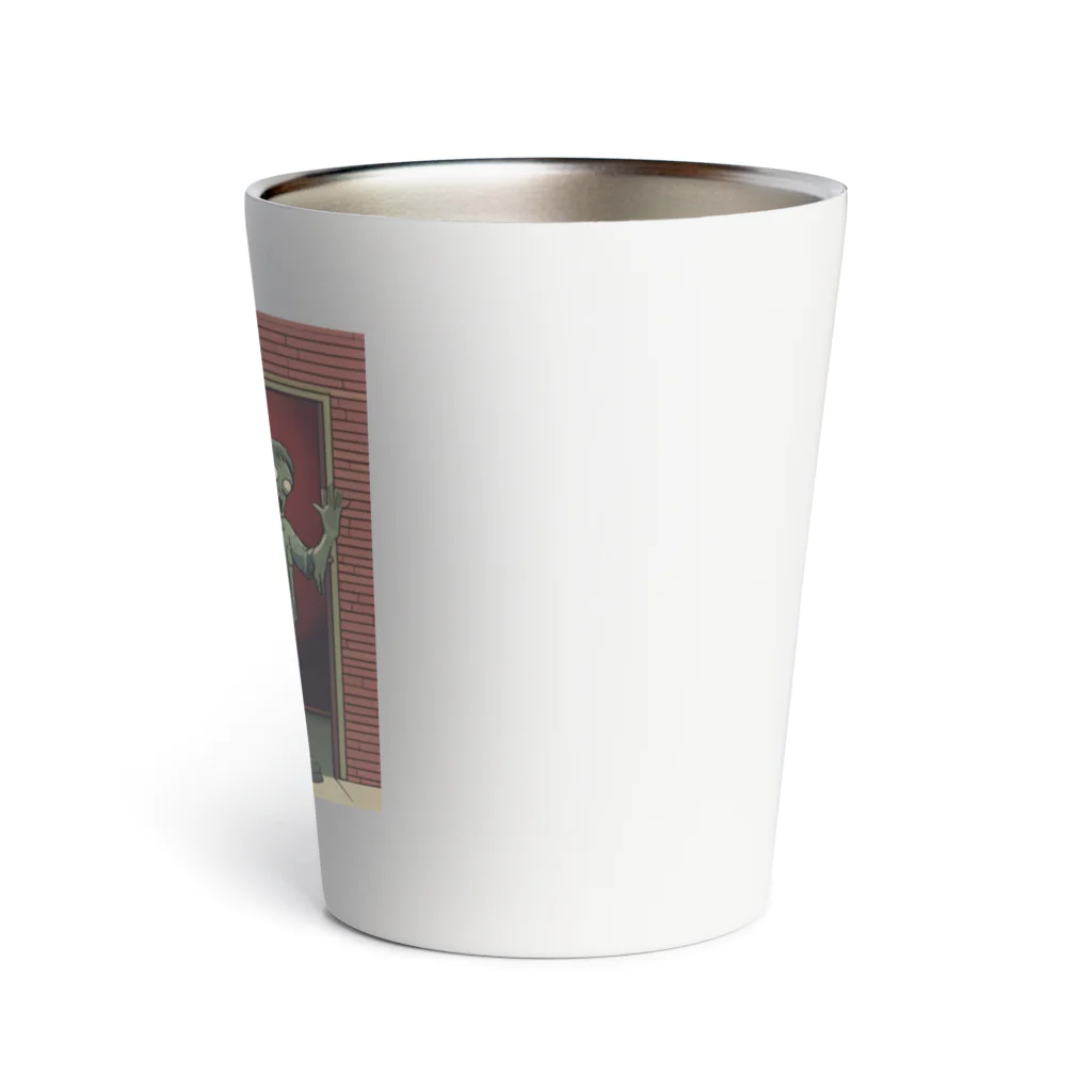 RyosukeYamamotoの侵略ゾンビ君 Thermo Tumbler