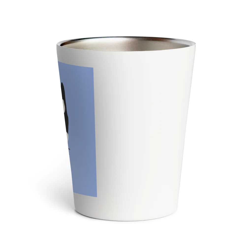 K's design shopの黒いしばイヌ Thermo Tumbler