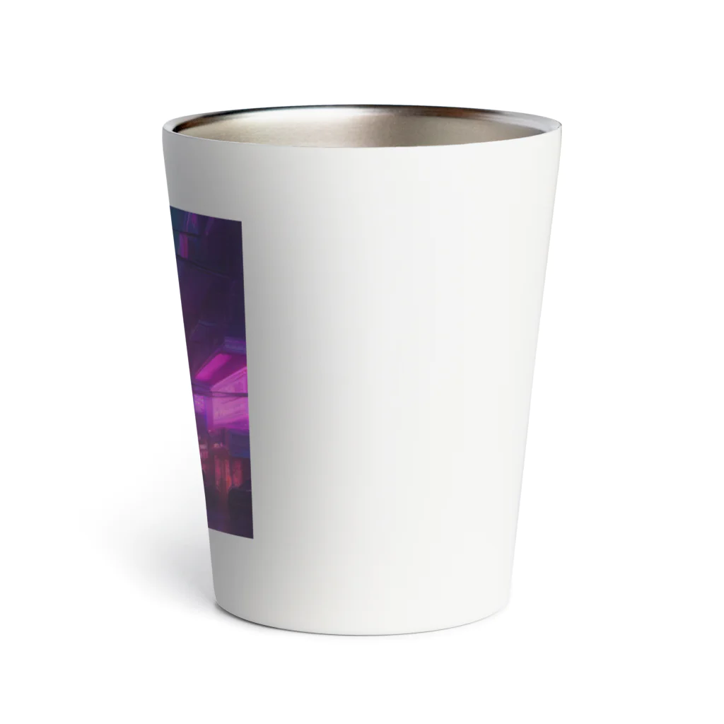 rico_121の雨のネオン街 Thermo Tumbler