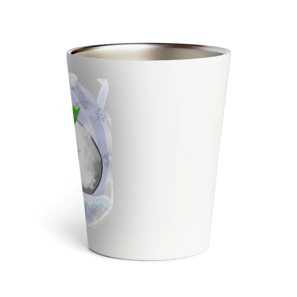 月夜のタツノオトシゴのSnow Rabbit's Soliloquy Thermo Tumbler