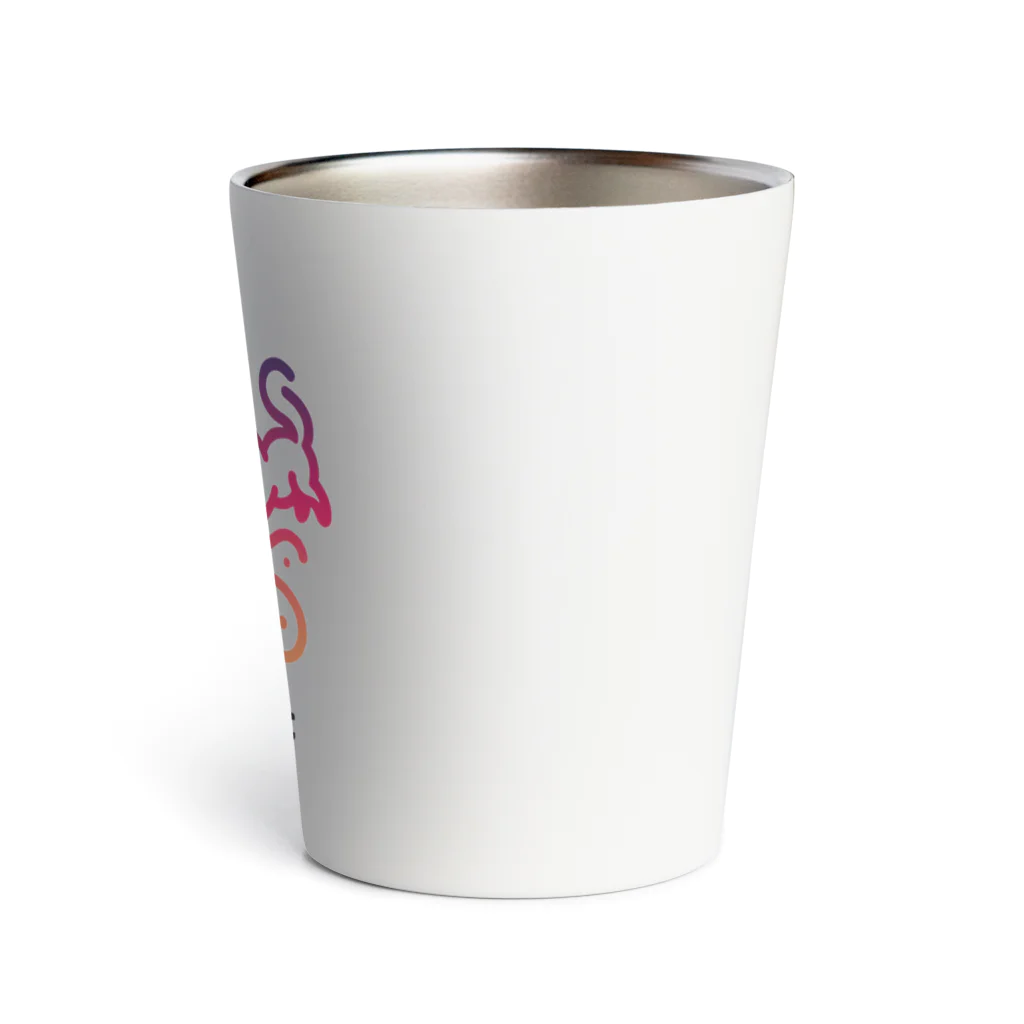 bravoadのタコ & 猫 Thermo Tumbler