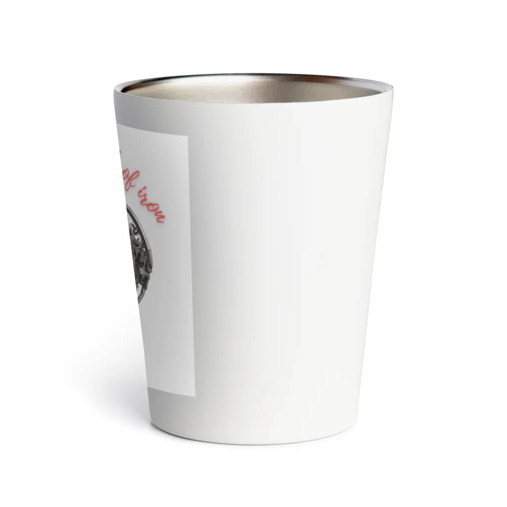 Love and peace to allの鉄の心臓が欲しい Thermo Tumbler