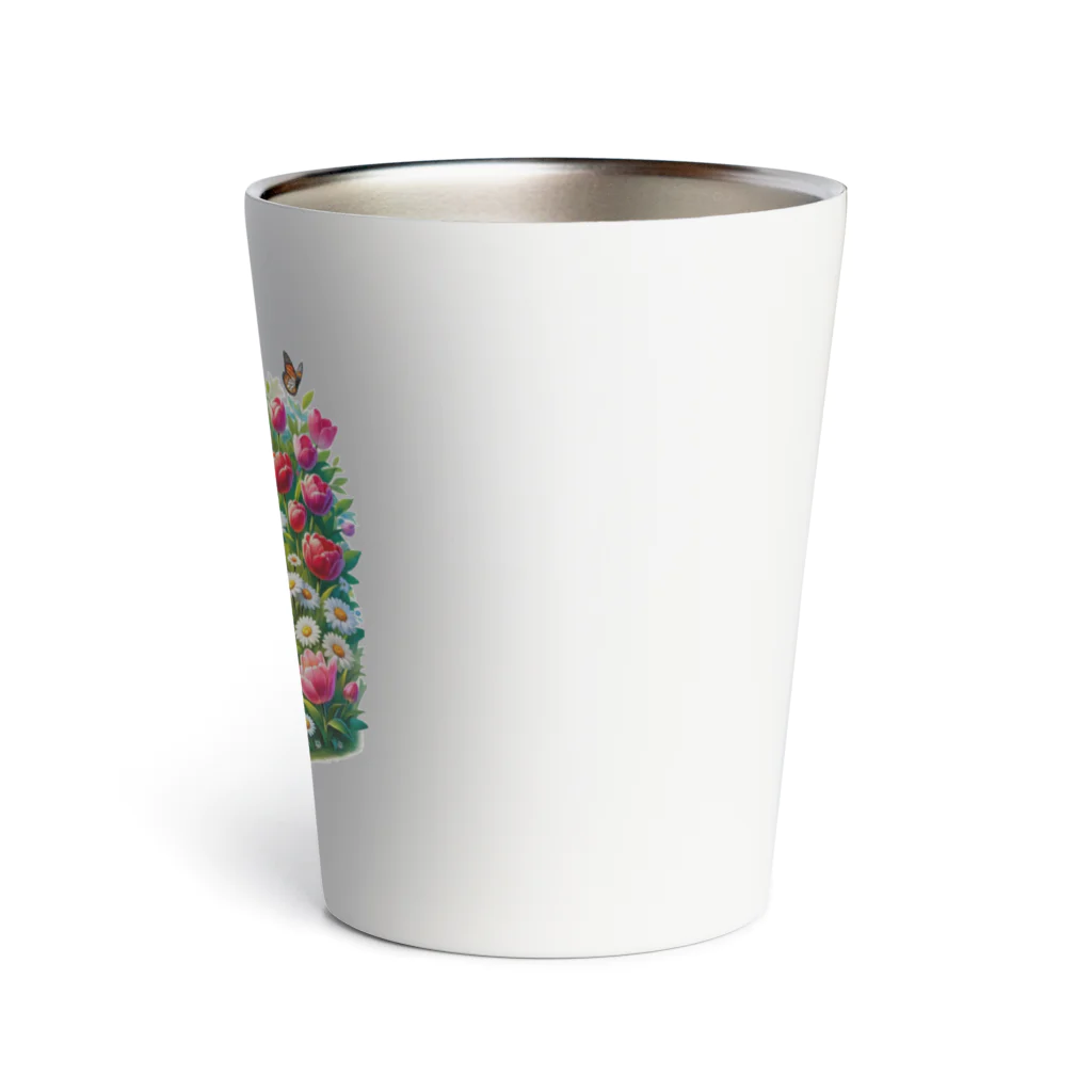 Nekonan Itemsの花園のプリンセスキャット Thermo Tumbler