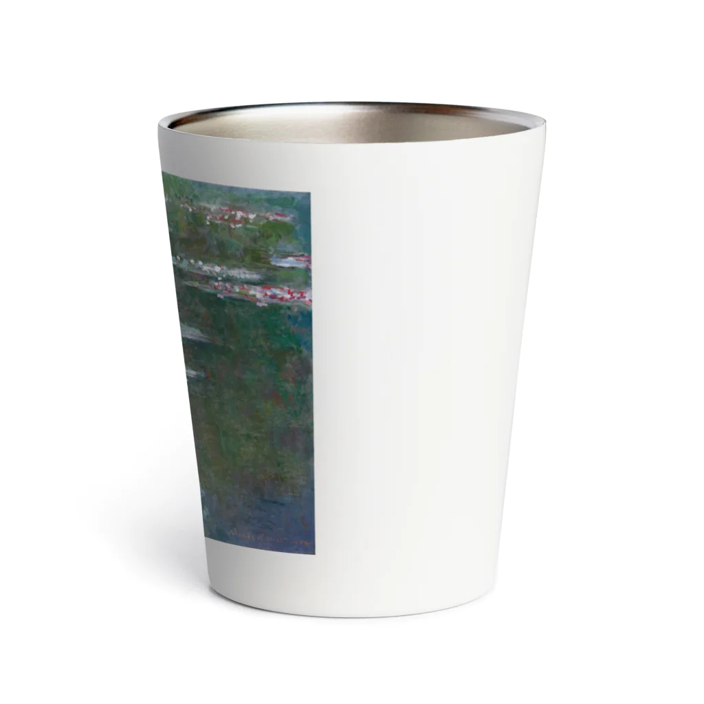 名画館のモネ「睡蓮②」　クロード・モネの絵画【名画】睡蓮シリーズ Thermo Tumbler