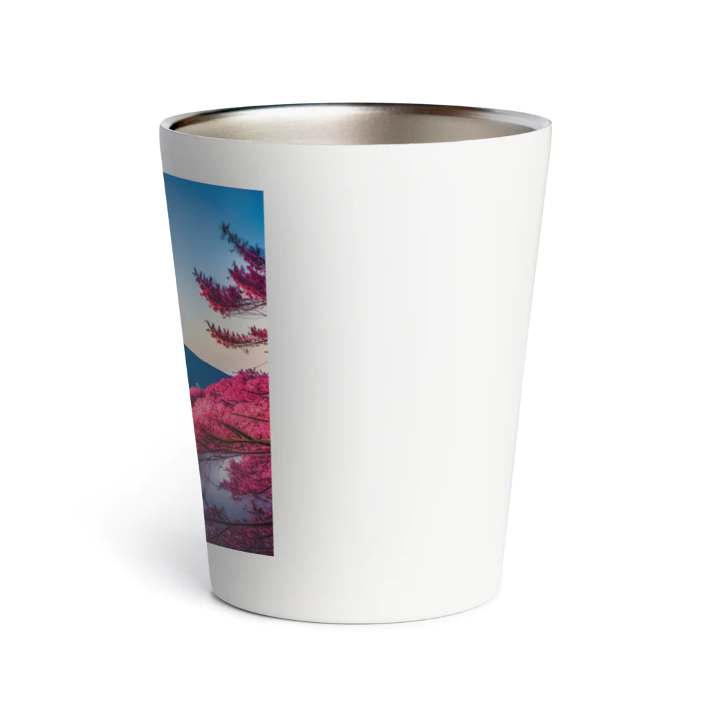 P.H.C（pink house candy）の富士山と紅葉、そして湖のグッズ Thermo Tumbler