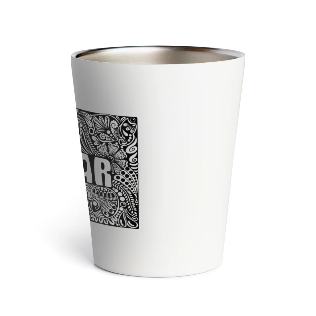 heymar の HEYMARロゴ　黒 Thermo Tumbler