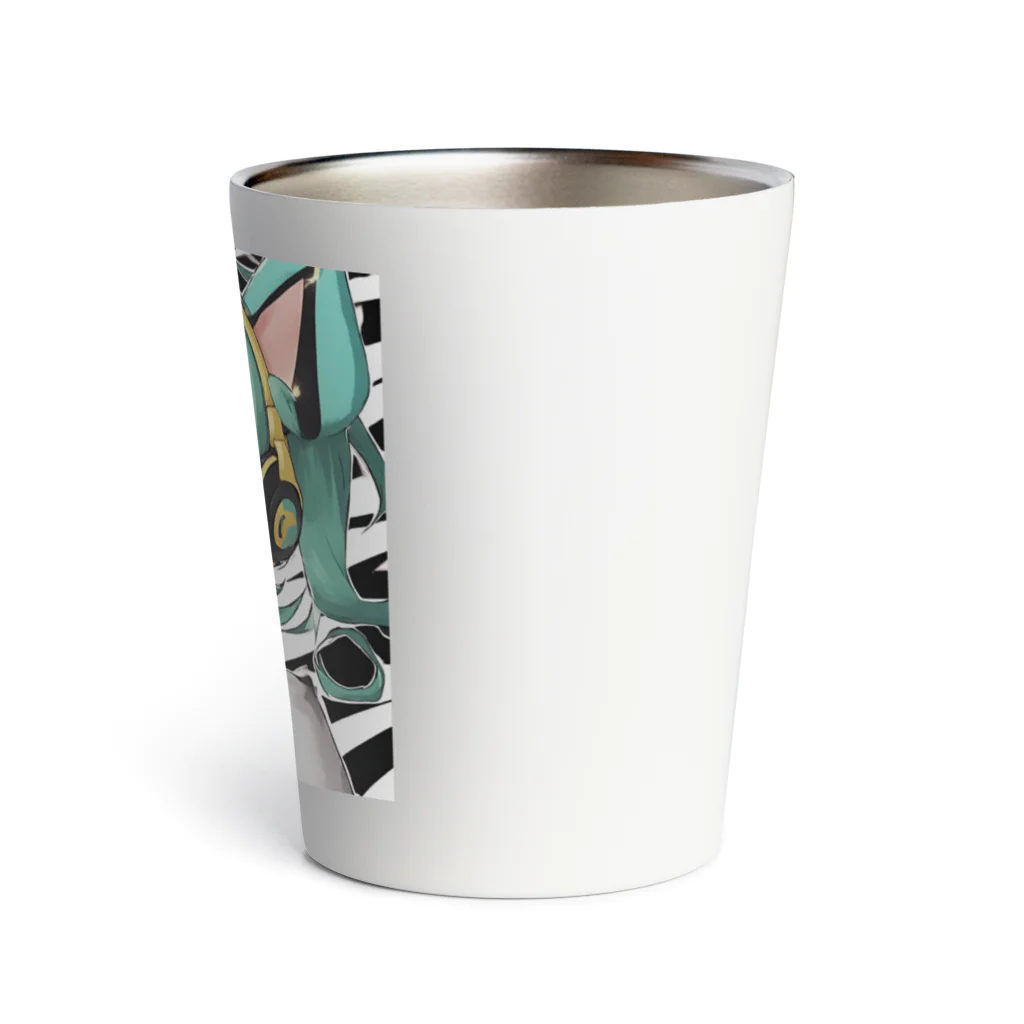 VOCALOID風な商品をのVOCALOID風 猫耳ちゃん Thermo Tumbler