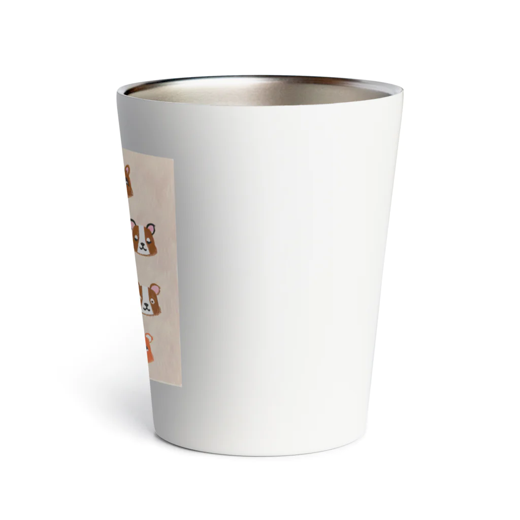 めんたいこのゆるいあにまるず Thermo Tumbler