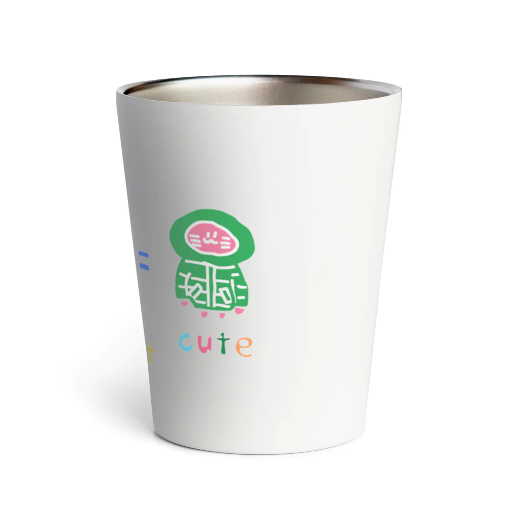 247_Zsのcute cat カラフル Thermo Tumbler