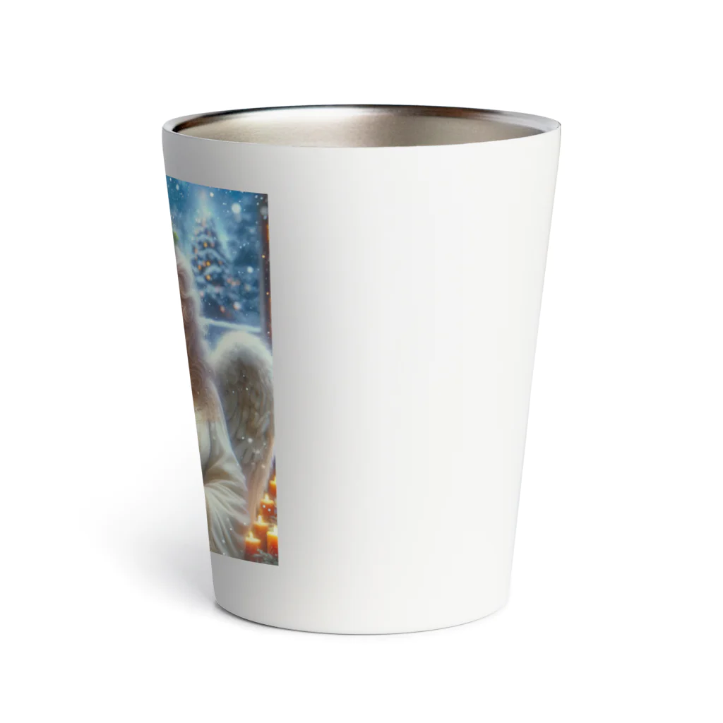 たまき工房の呑天使のクリスマス Thermo Tumbler