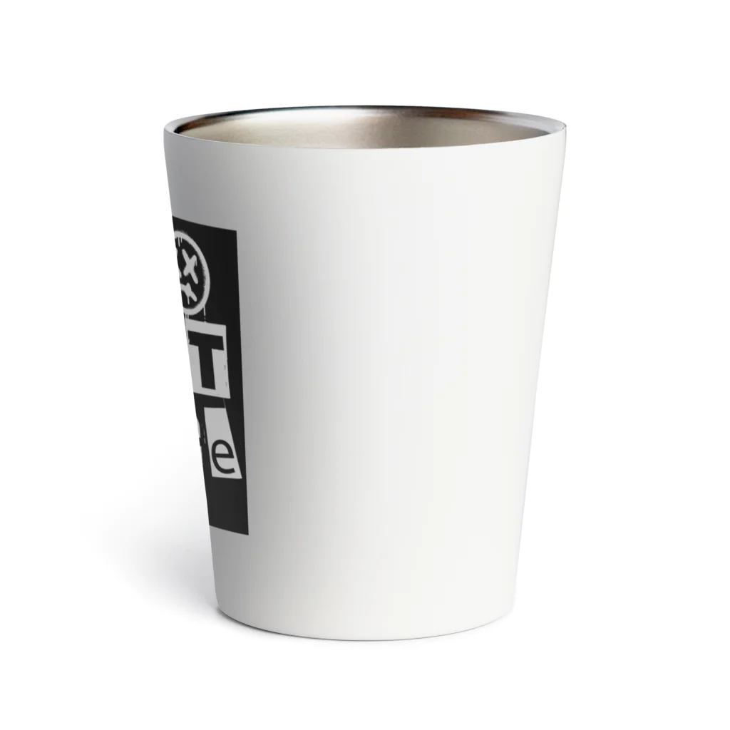 B-BRIGHT'sのtNSロゴ B&W punk ver. Thermo Tumbler