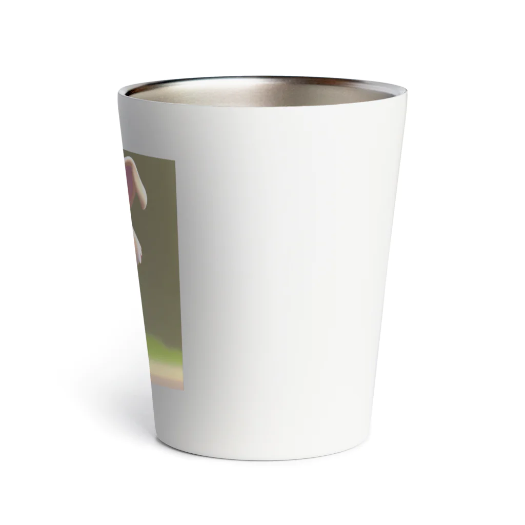 sobamaniaのスマイルドッグ Thermo Tumbler