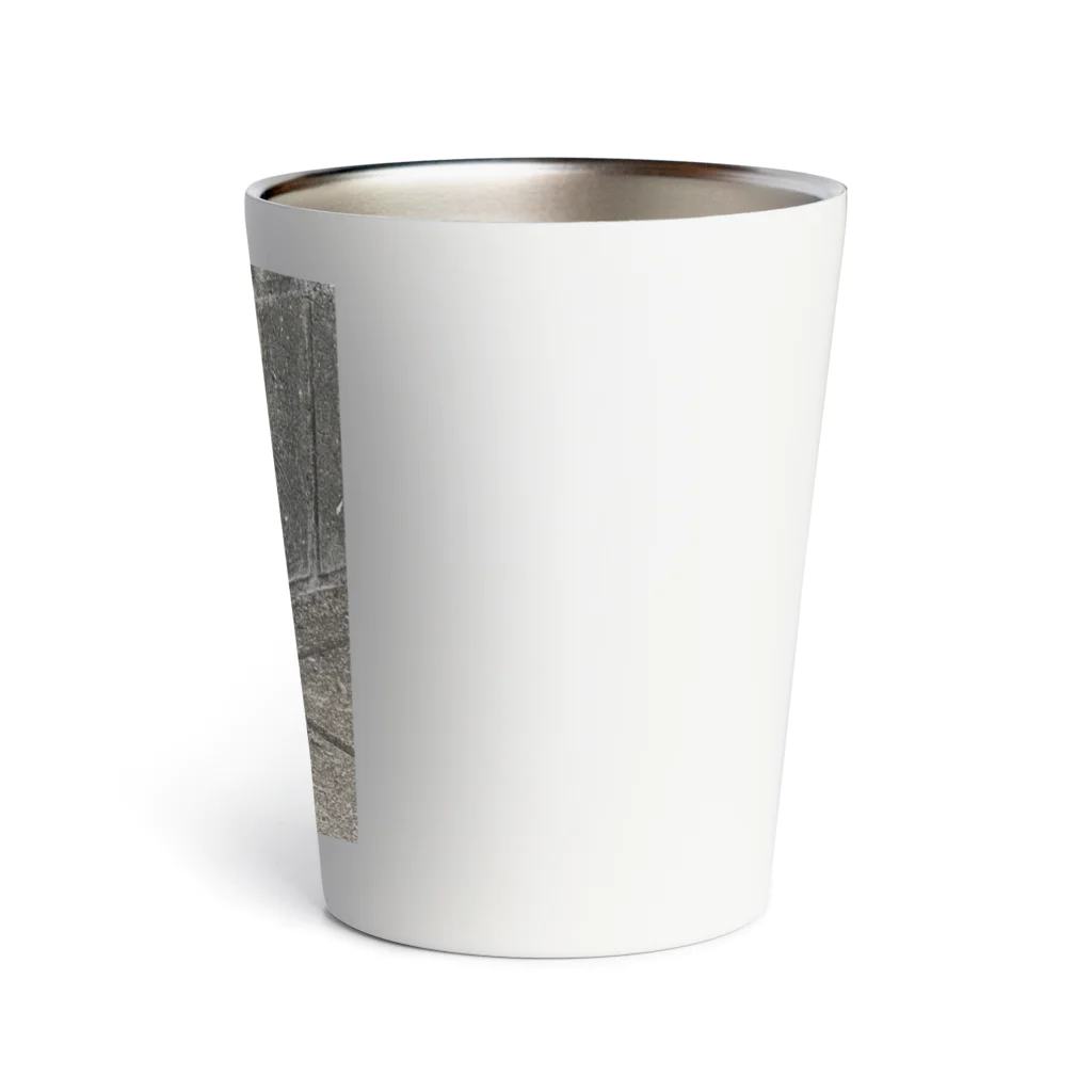 Uターン柴の立ち寝ネコ Thermo Tumbler