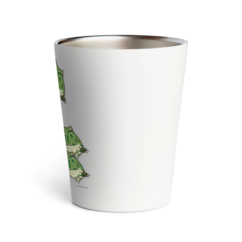 もむのふの爬虫類グッズやさんの積みクランウェル Thermo Tumbler