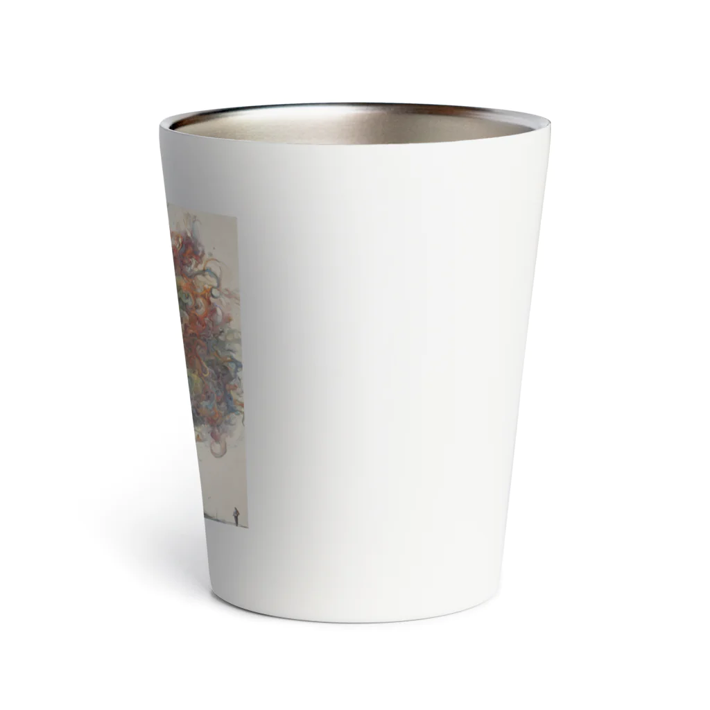 アートフュージョンの幻想の木のグッズ Thermo Tumbler