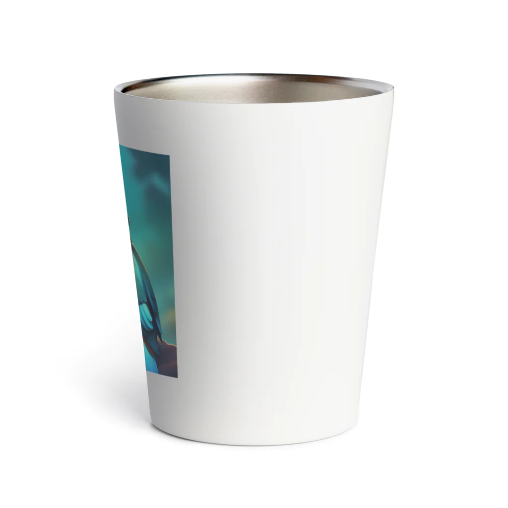 bestfriend54のカラフルカワセミくん Thermo Tumbler