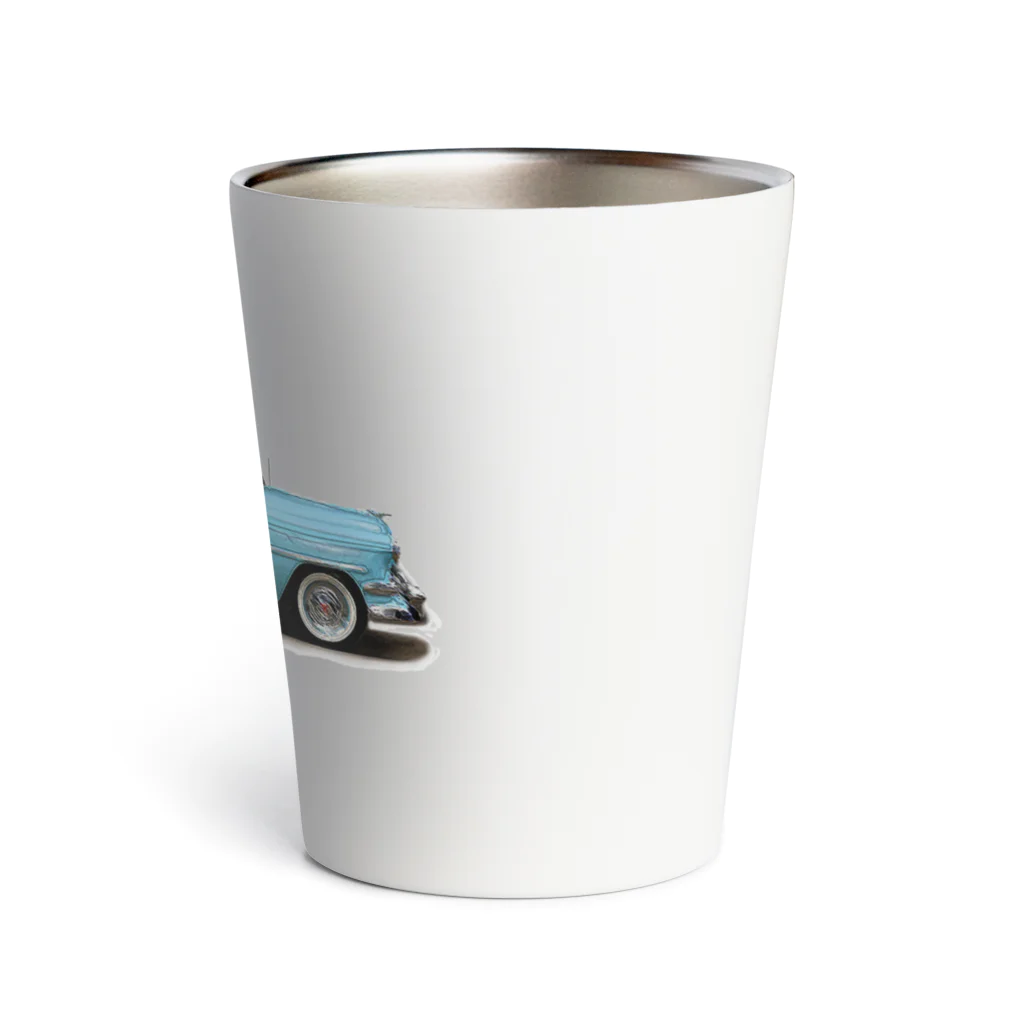 wowwooのChevrolet Bel Air　BLUE Thermo Tumbler