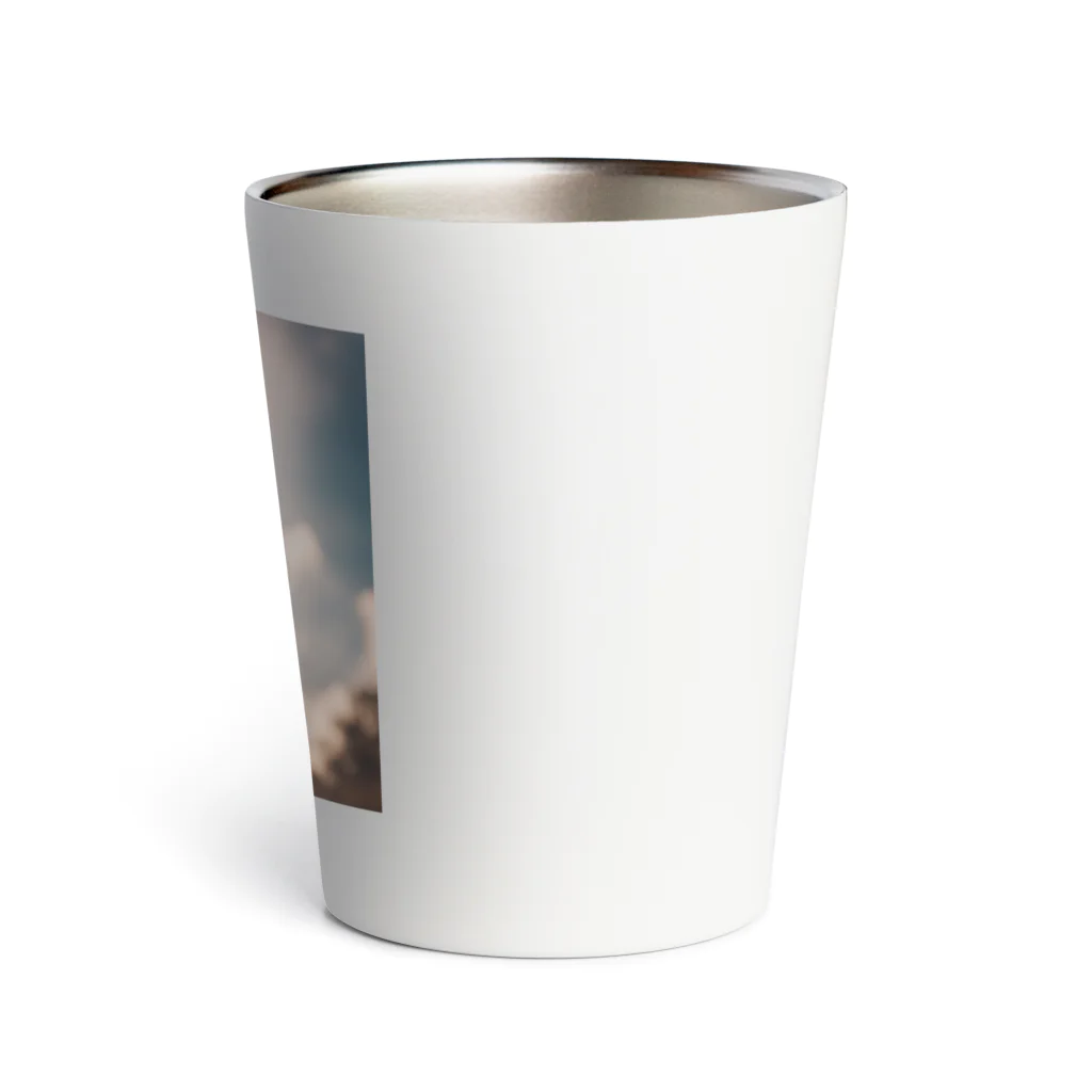 peinto888のジャンプするダックスフンド Thermo Tumbler