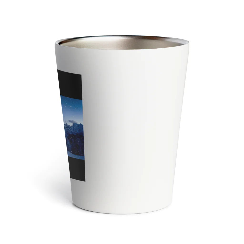 ココロ葉shopの素朴な雪小屋 Thermo Tumbler