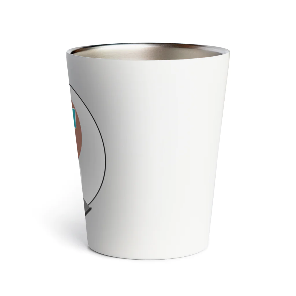 toripikeのコガモのオスのアイコン Thermo Tumbler