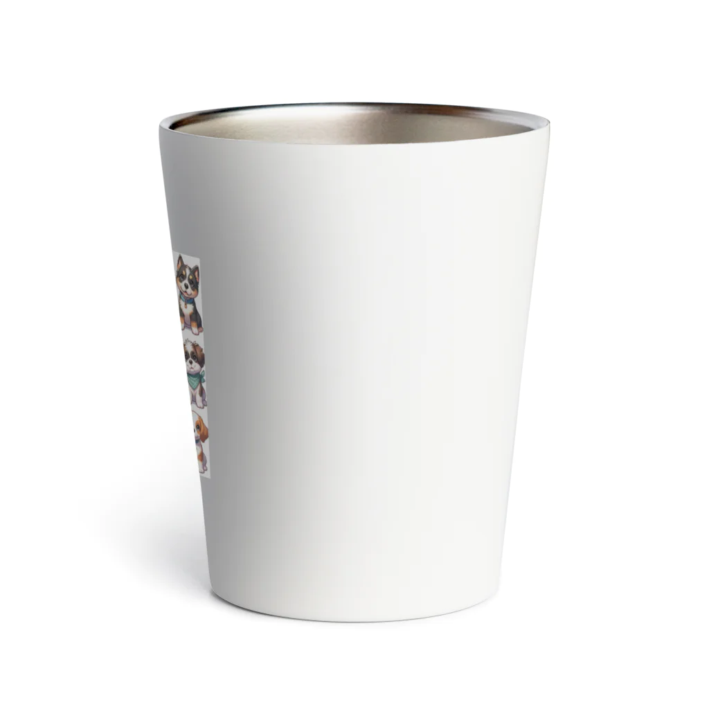 タマちゃんのいろいろなワンコ Thermo Tumbler