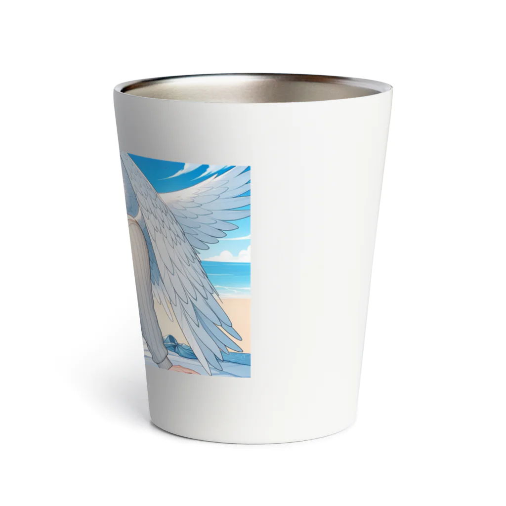 MACHIKO-OMOROのイケメン天使👼　みきゃえる Thermo Tumbler