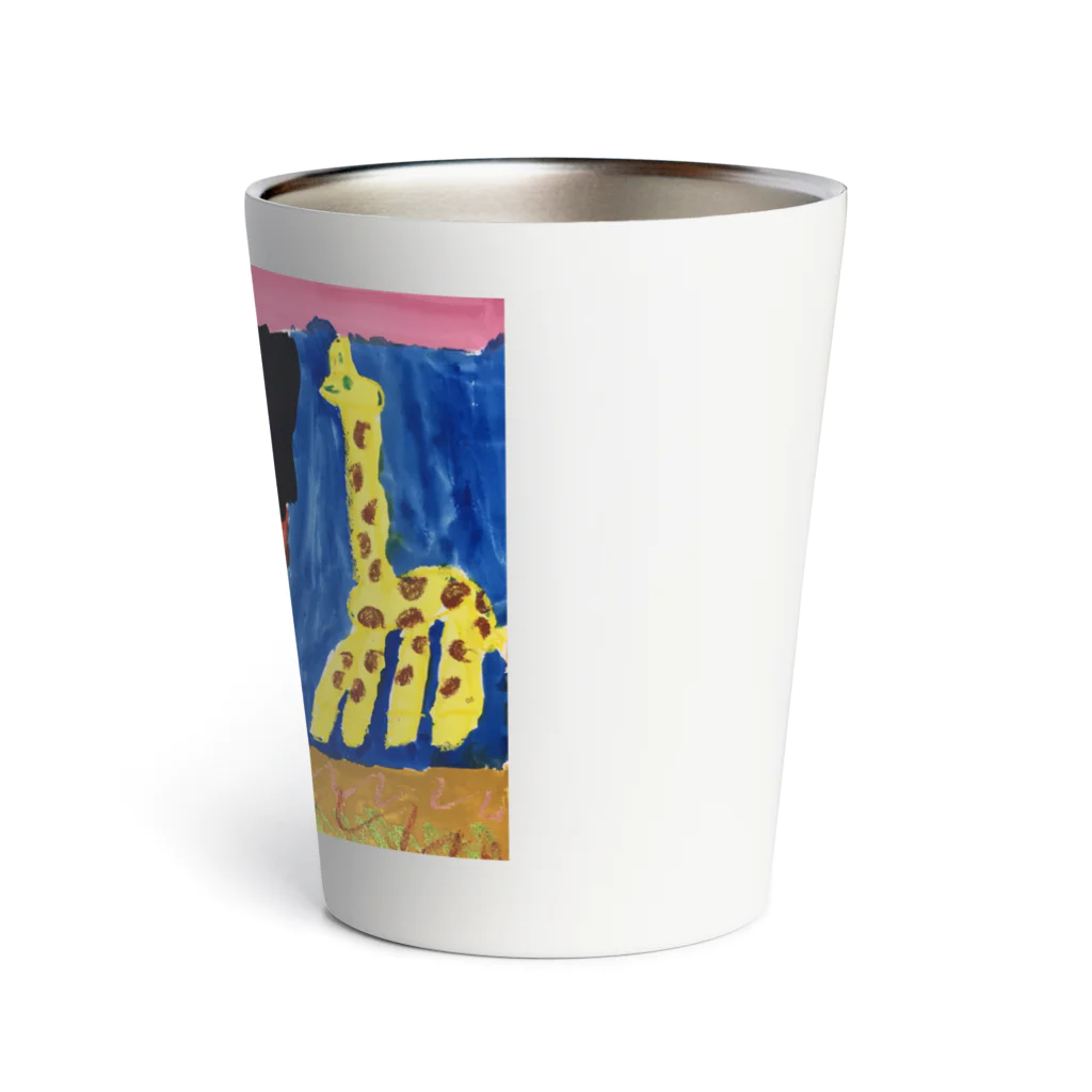 BWfamilyの夜のサバンナ Thermo Tumbler