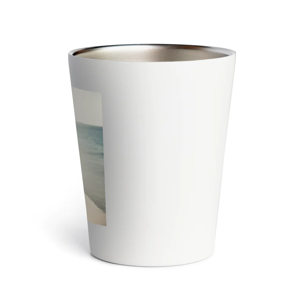 テフラんずのサマービーチ Thermo Tumbler