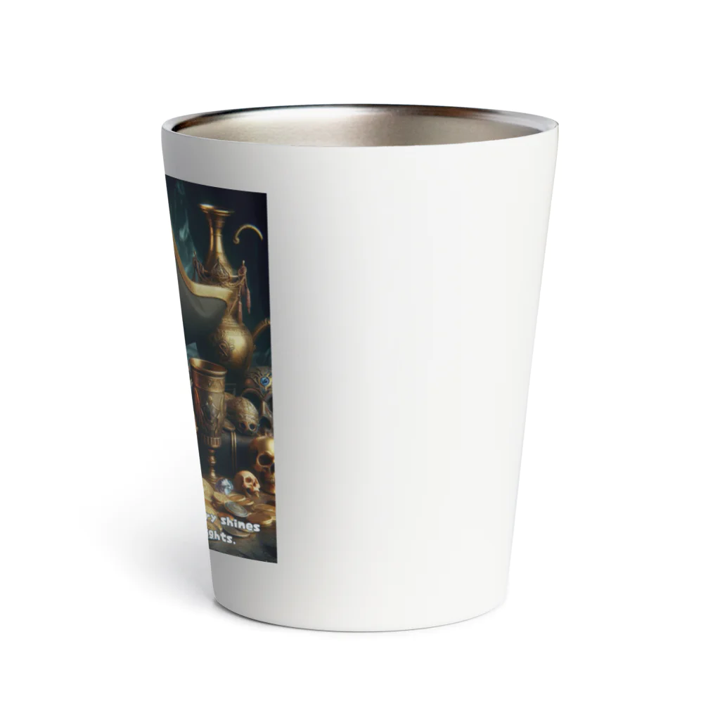 NikuQAIのShadowed Treasures: The Pirate's Legacy Thermo Tumbler