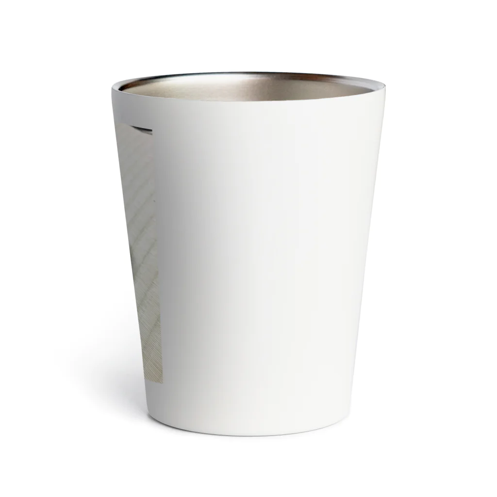 ポメラニアンのアリスくんの謎の生き物 Thermo Tumbler