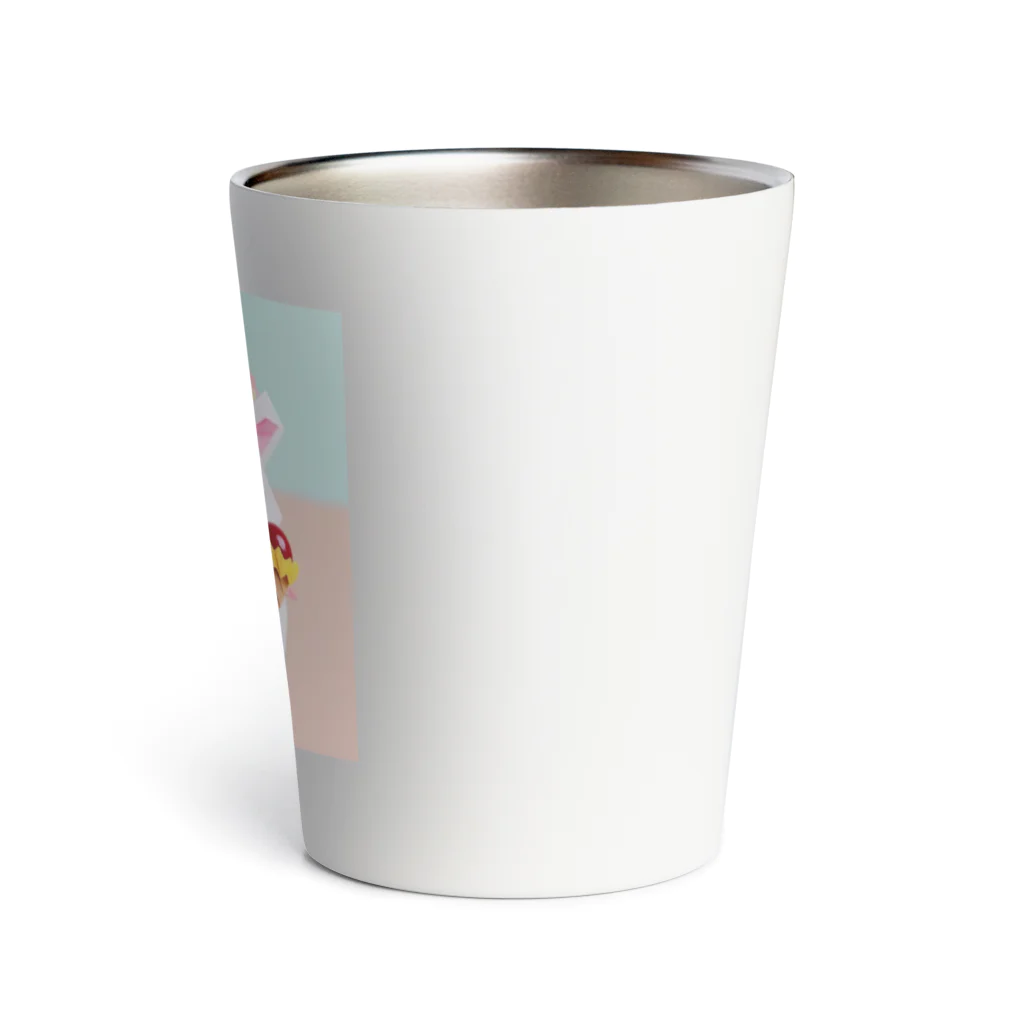 yumiceのice meets オリガミハリネズミ Thermo Tumbler