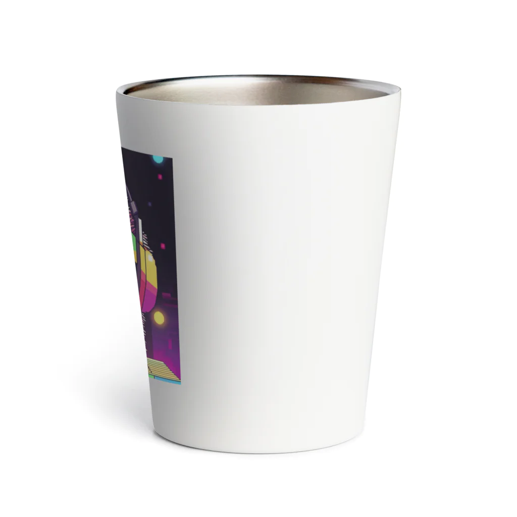 yu-tata-yuのアゲ上げ！DJハリネズミくん Thermo Tumbler