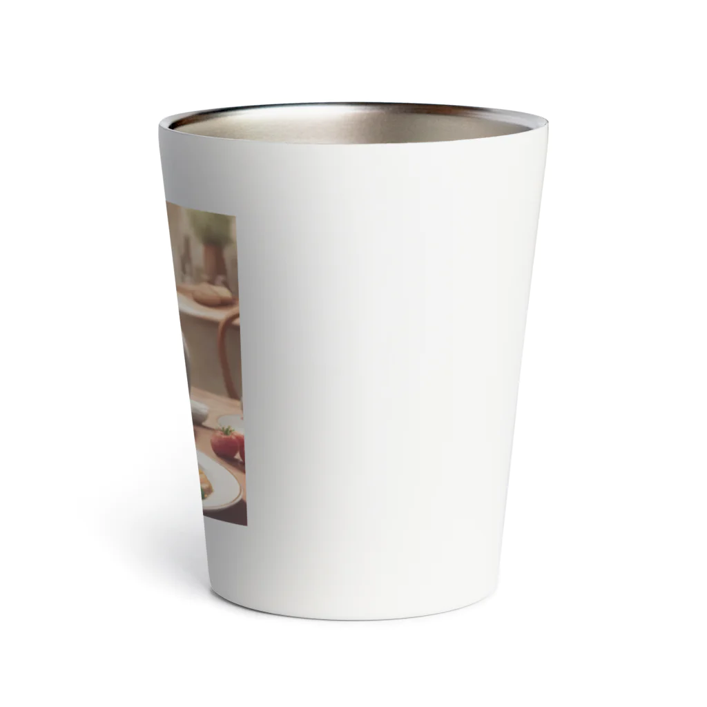 hibiscus_7のほんわかなうさぎ Thermo Tumbler