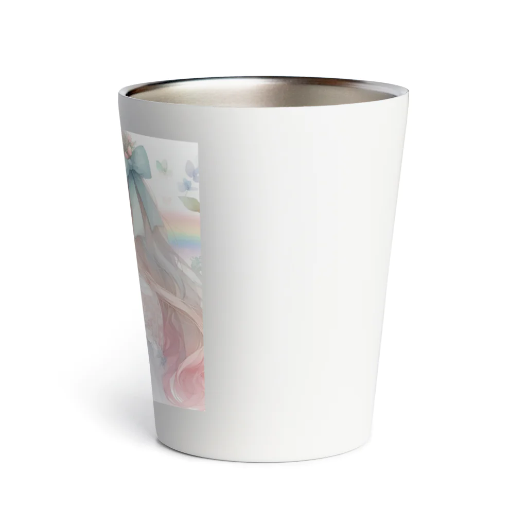 終わらない夢🌈のあなたを想う少女✨ Thermo Tumbler