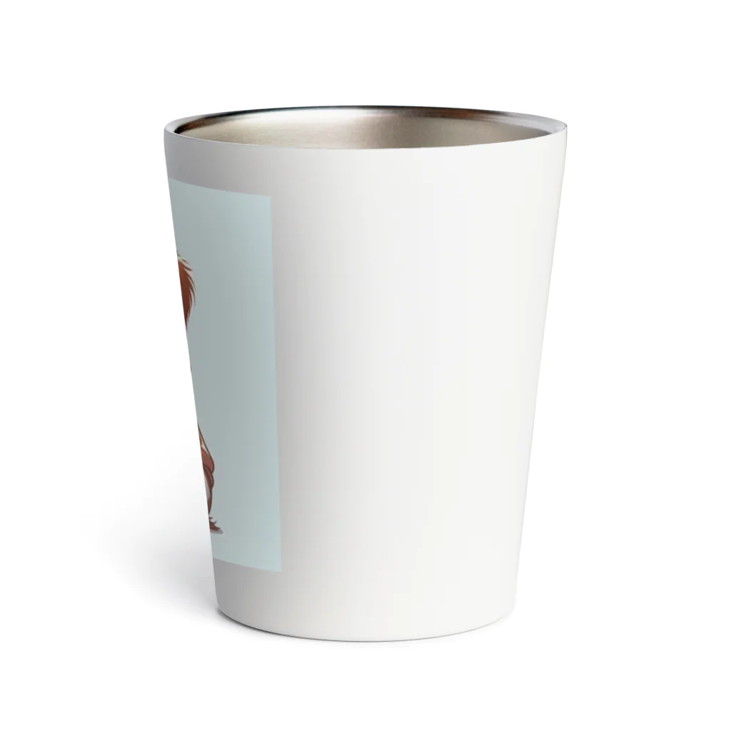 Lemon_teaのブリタニースパニエル1  チョコちゃん Thermo Tumbler