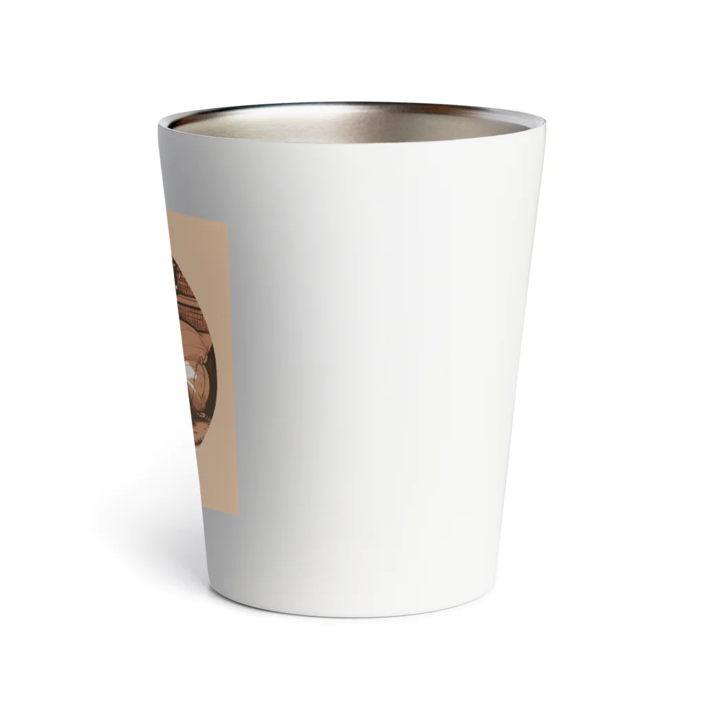 もふもふの森のうたたねこ Thermo Tumbler