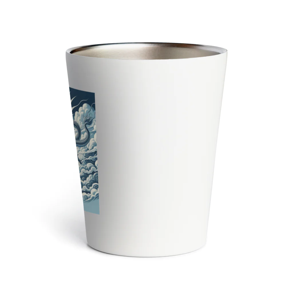 the blue seasonの雲を越えし野望の龍 Thermo Tumbler