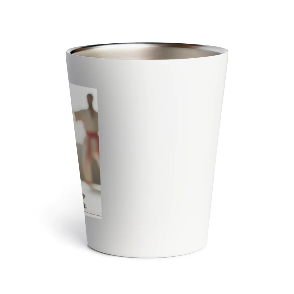 チワワンSHOPの空手着チワワくん Thermo Tumbler