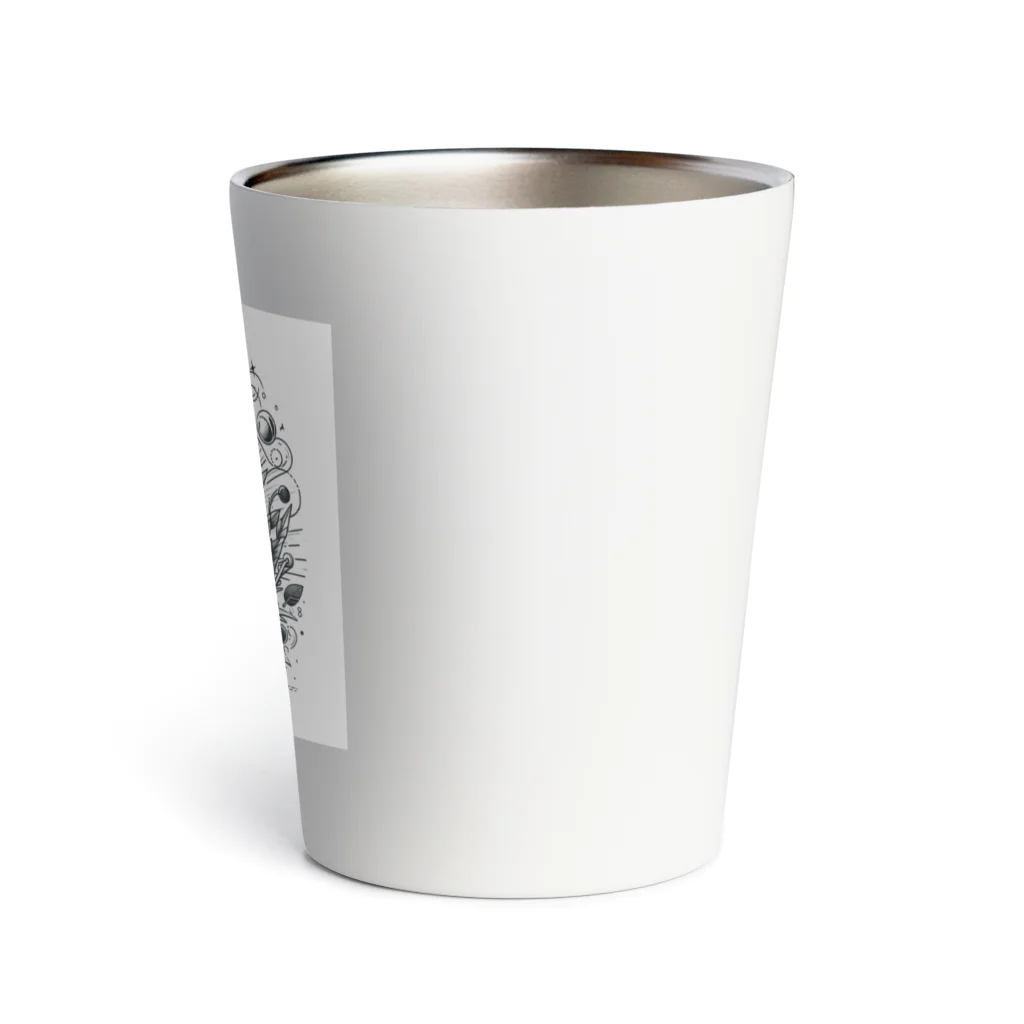 Kare-Raisuのアメフト　ボール　カッコイイ Thermo Tumbler