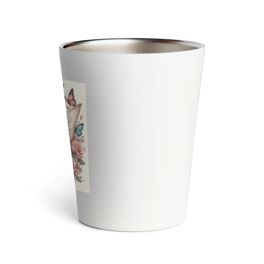 クリームのかわいい天使 Thermo Tumbler