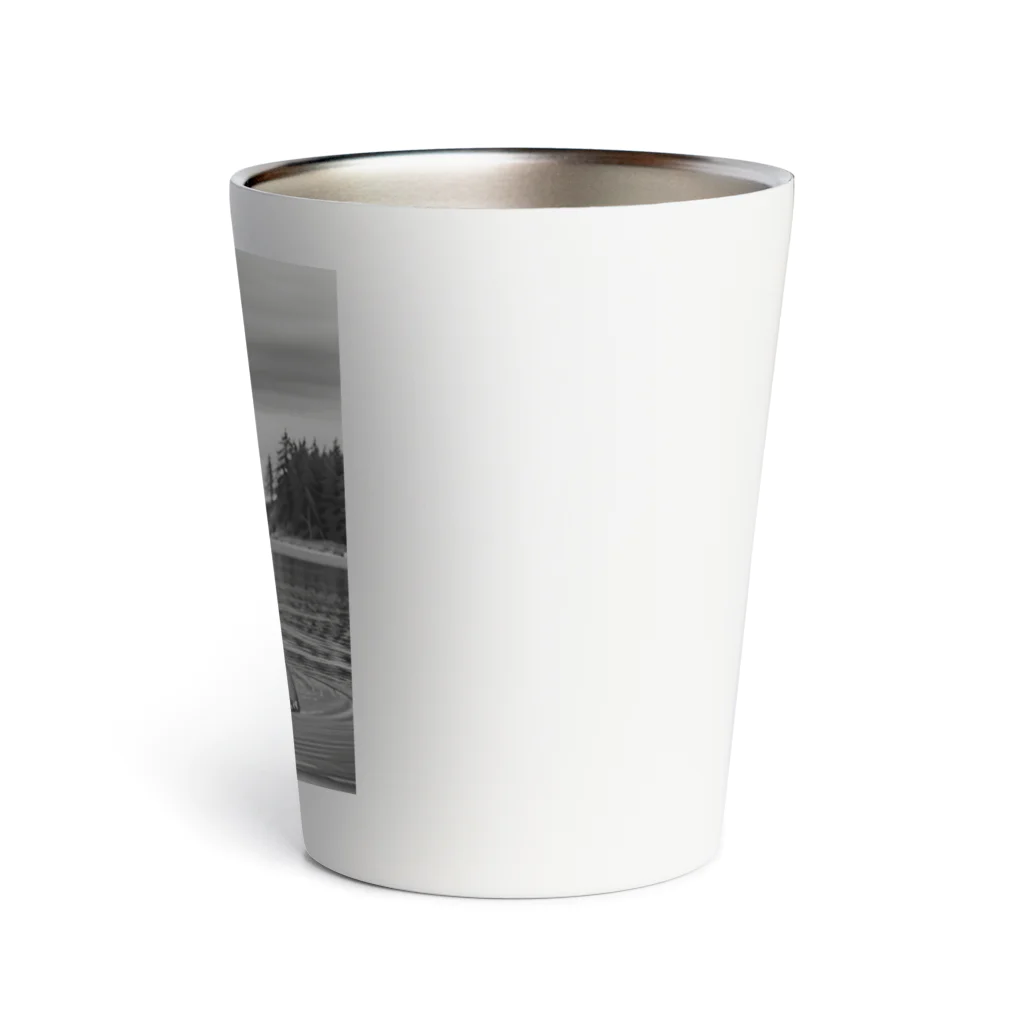 モノアニのカメラ目線のラッコ Thermo Tumbler