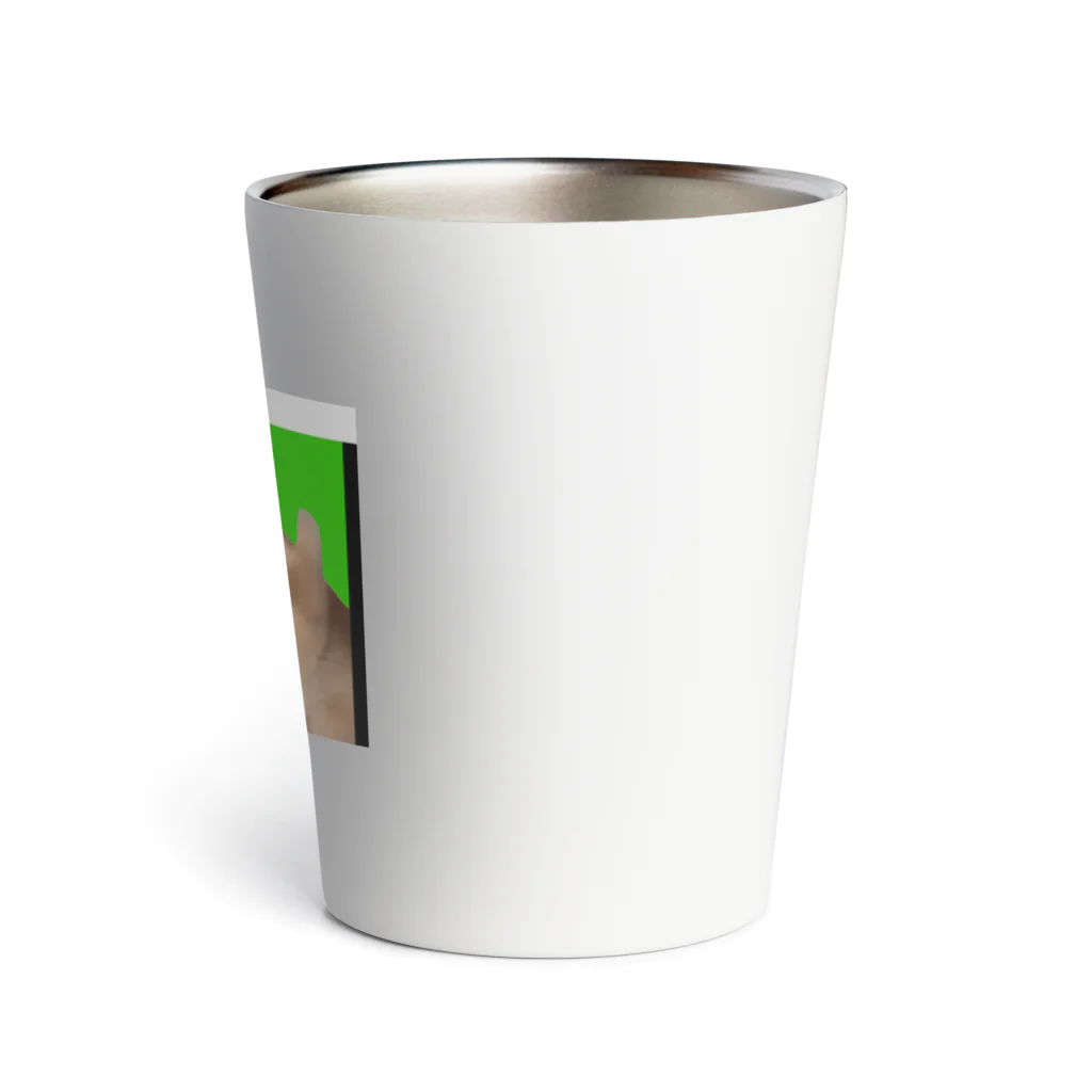 myaou_myaou_myaouのごめんなさい　猫ミームのパクリ！ Thermo Tumbler