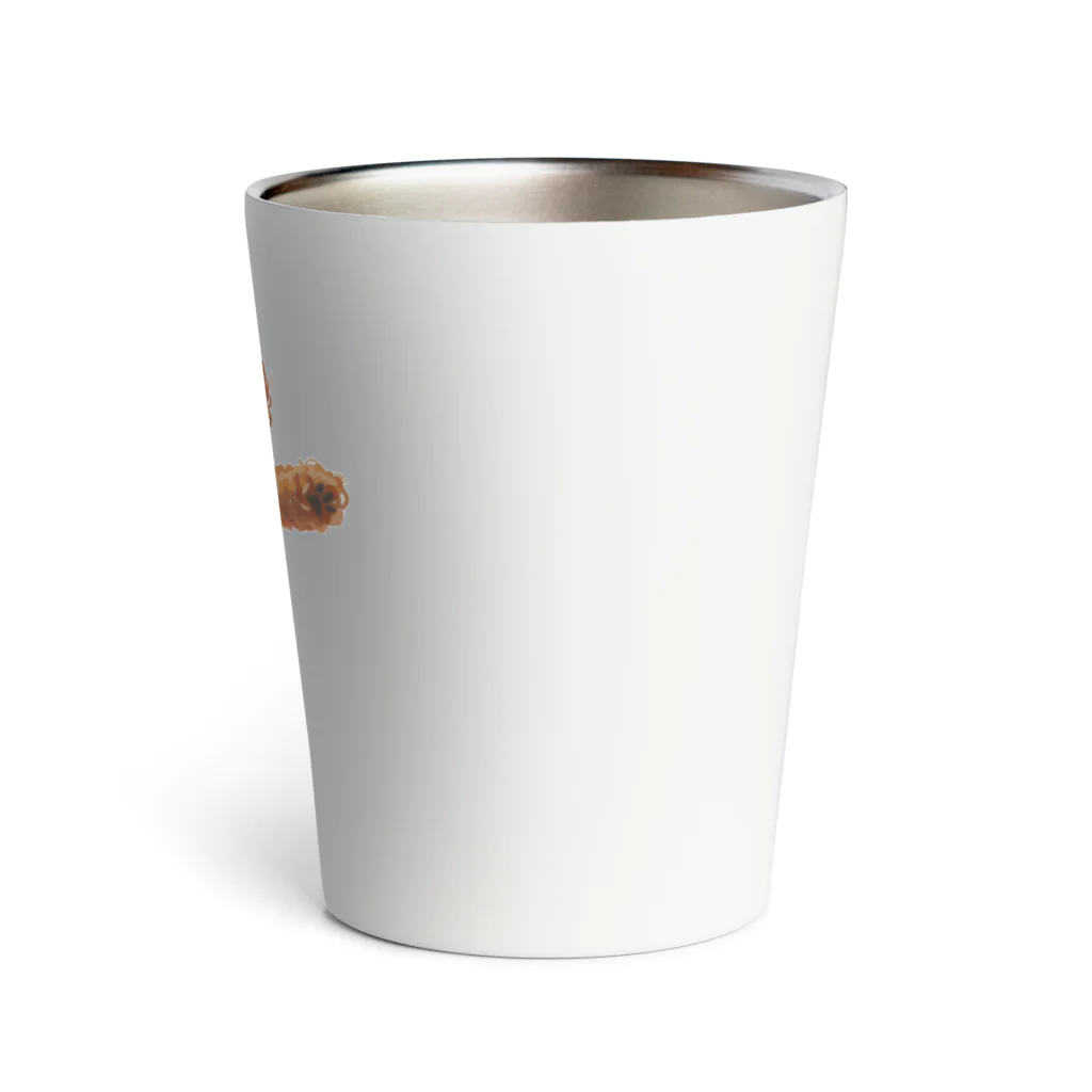 hanappongのハッピー・プードル Thermo Tumbler