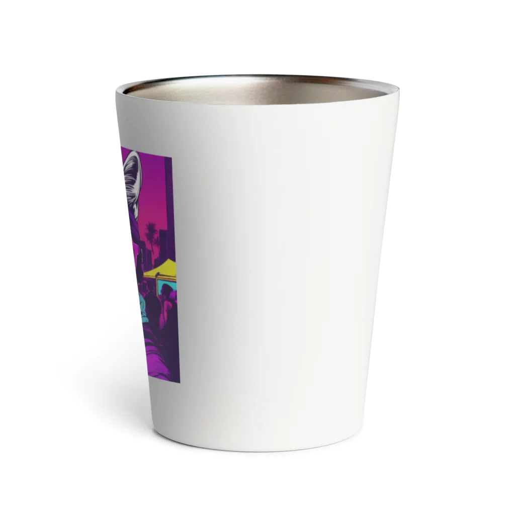 jujumarucatのROCKYCAT　サングラス２ Thermo Tumbler