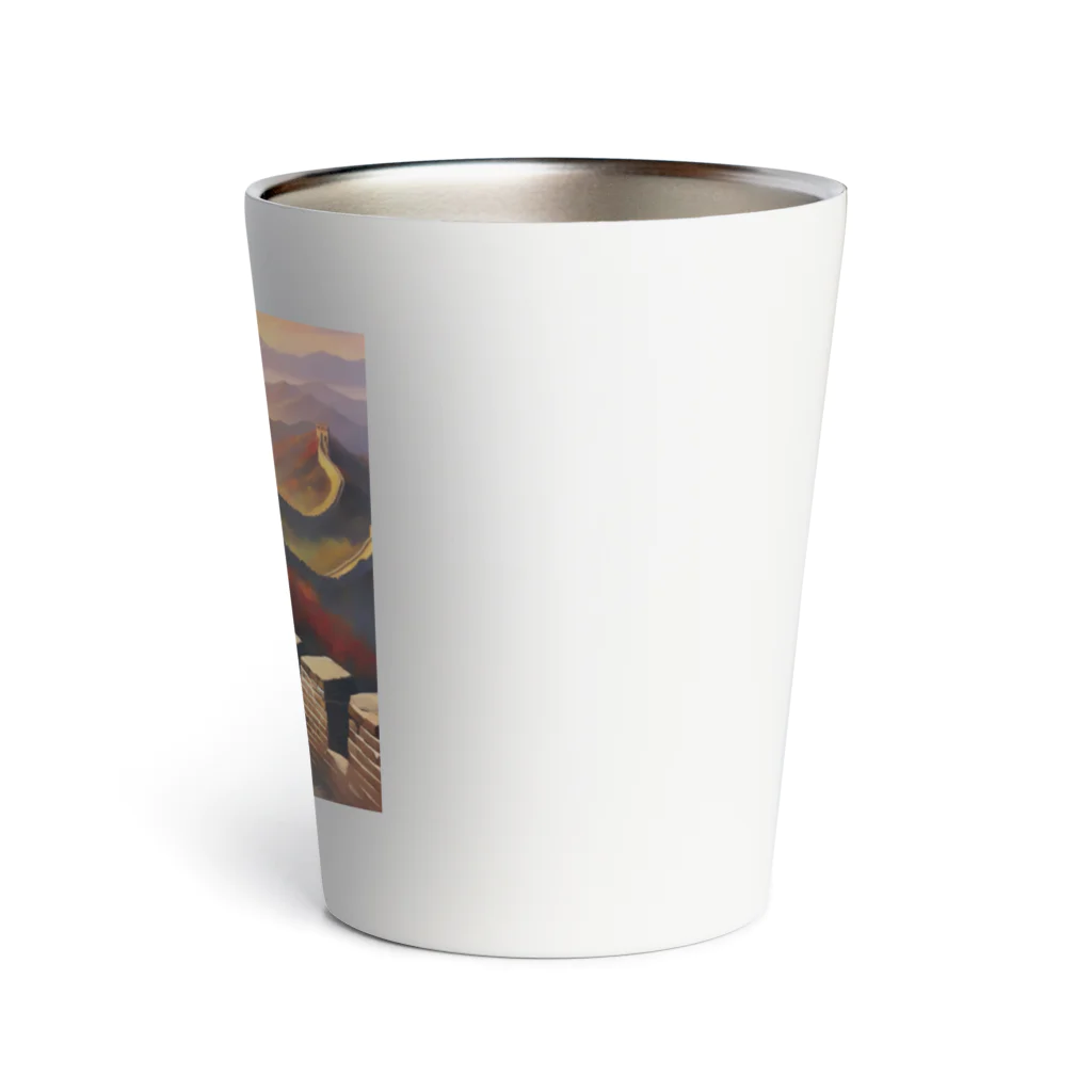 jmindの中国の万里の長城 Thermo Tumbler