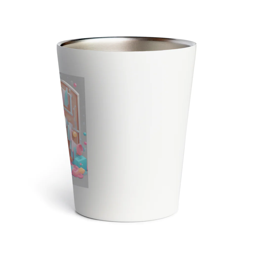 nuonuのおてんばトイプードル Thermo Tumbler