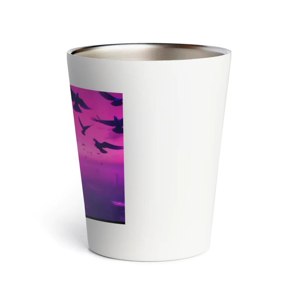 madatubomiの都会の鳩 Thermo Tumbler