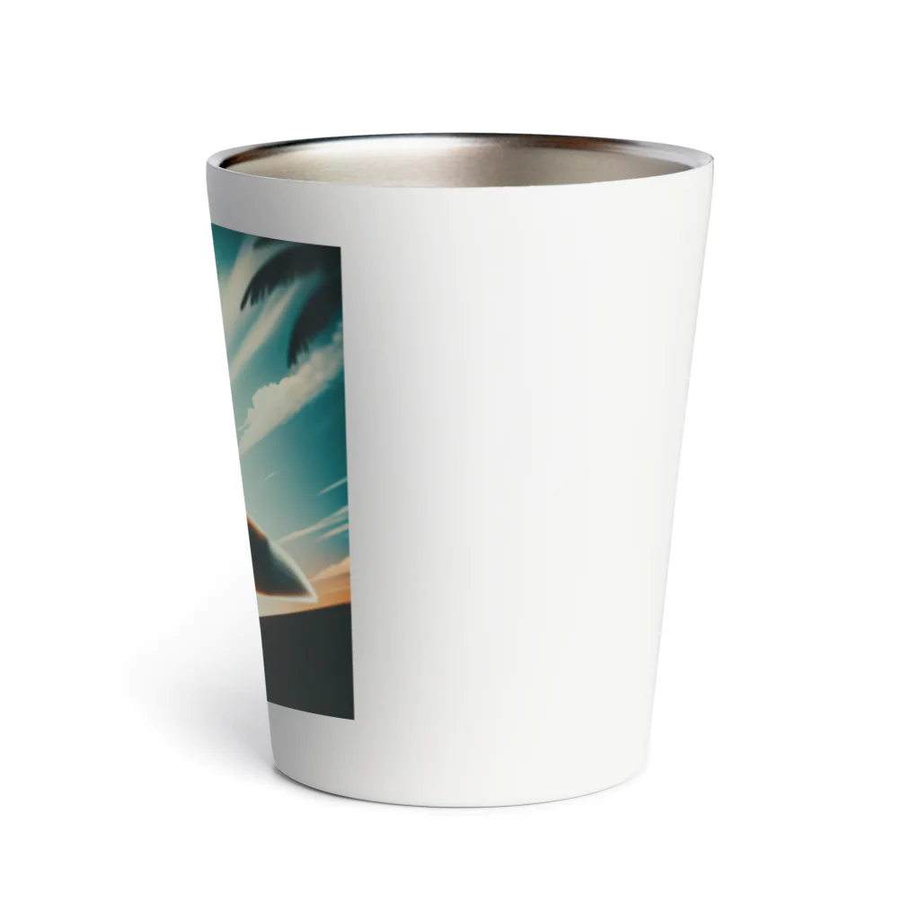 かわクールの夏の狐 Thermo Tumbler