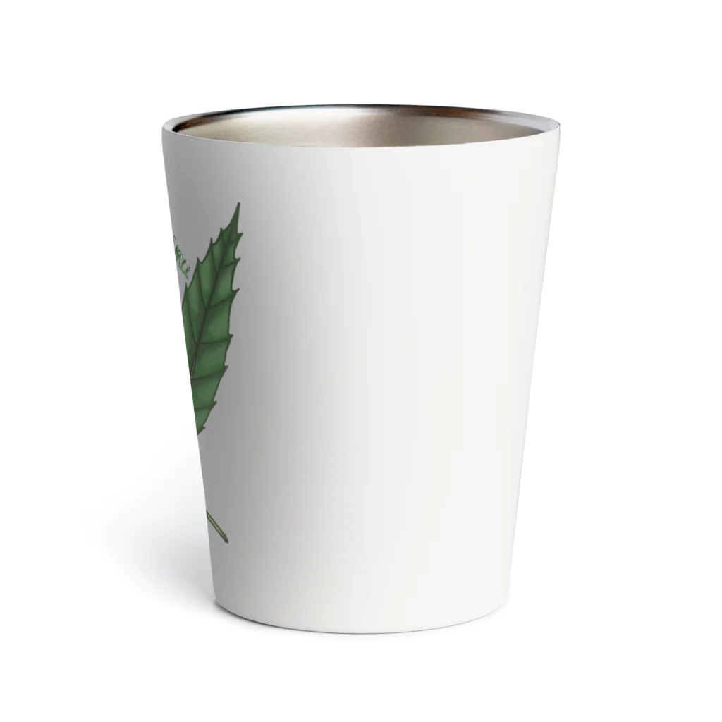 コガネ🌱水辺と緑のクヌギノミトハ Thermo Tumbler