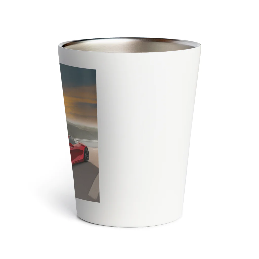 Try Anythingの真っ赤なスーパーカー コレクション Thermo Tumbler